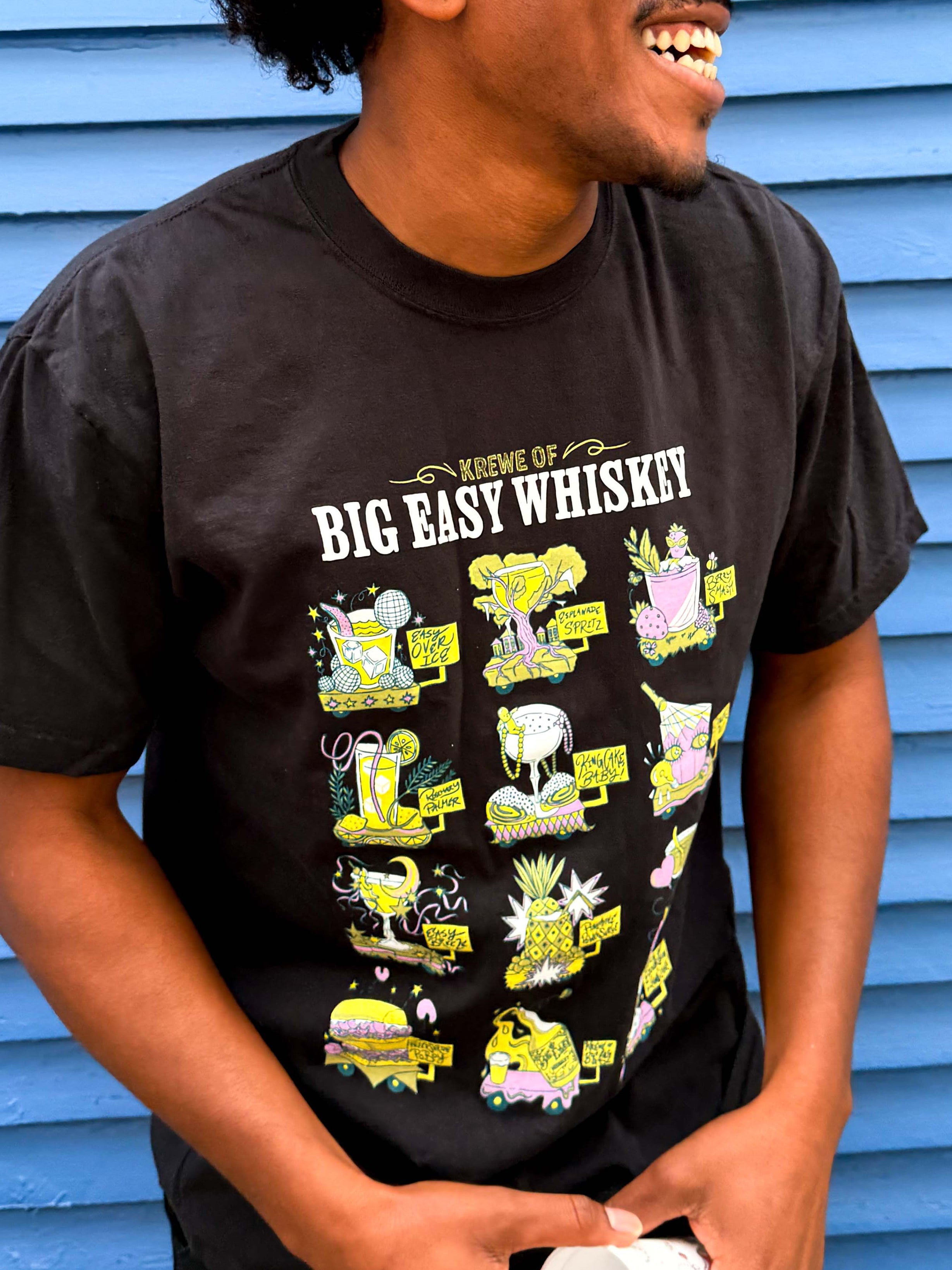 Krewe Of Big Easy T-Shirt Black