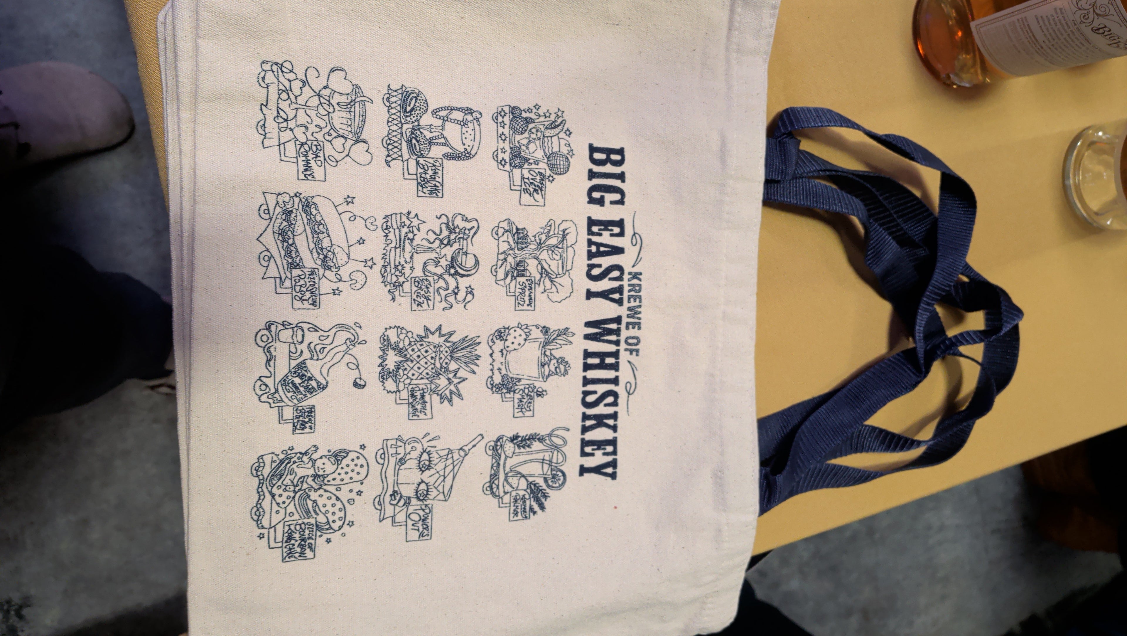 Big Easy Whiskey Parade Tote